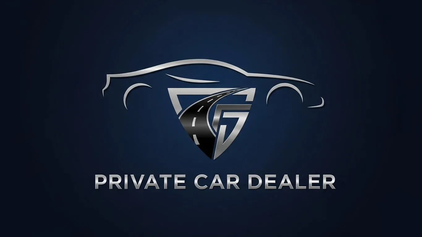 Auto vintage cars logo